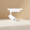 White track spotlights with 360-degree rotatable adjustable Angle LED recessed lighting fixtures Specification image